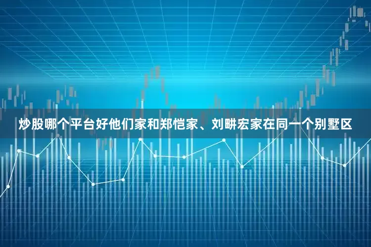 炒股哪个平台好他们家和郑恺家、刘畊宏家在同一个别墅区